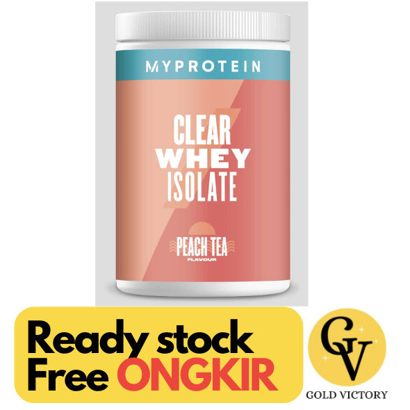 

Myprotein Clear Whey Isolate Protein Powder 20 Servings PEACH TEA