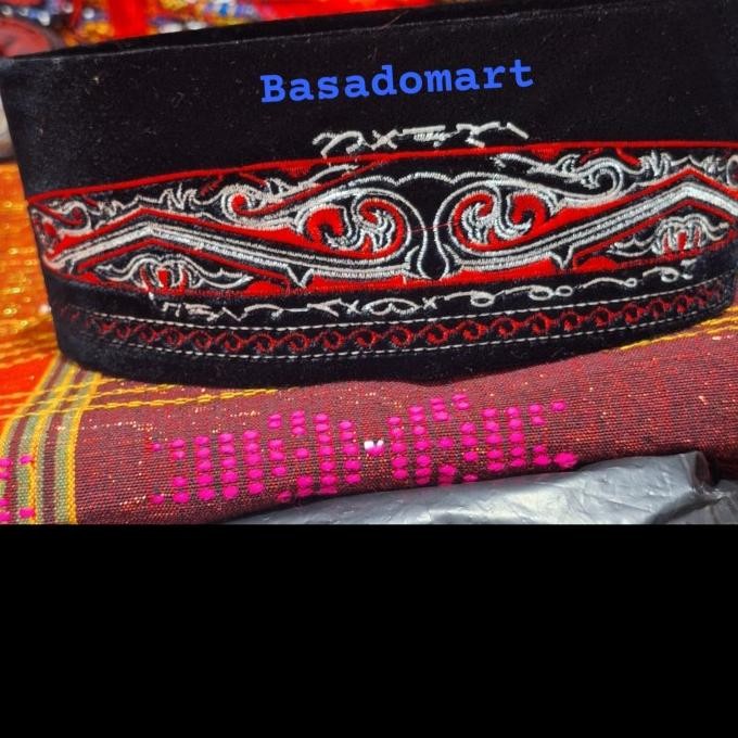 Sale Topi Peci Batak - Topi Songkok - Topi Gorga Batak - Peci Songkok Gorga
