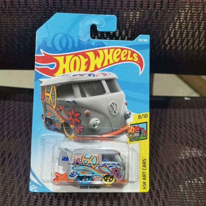 TERBATAS HOT WHEELS VOLKSWAGEN KOOL KOMBI HW ART CARS 2018