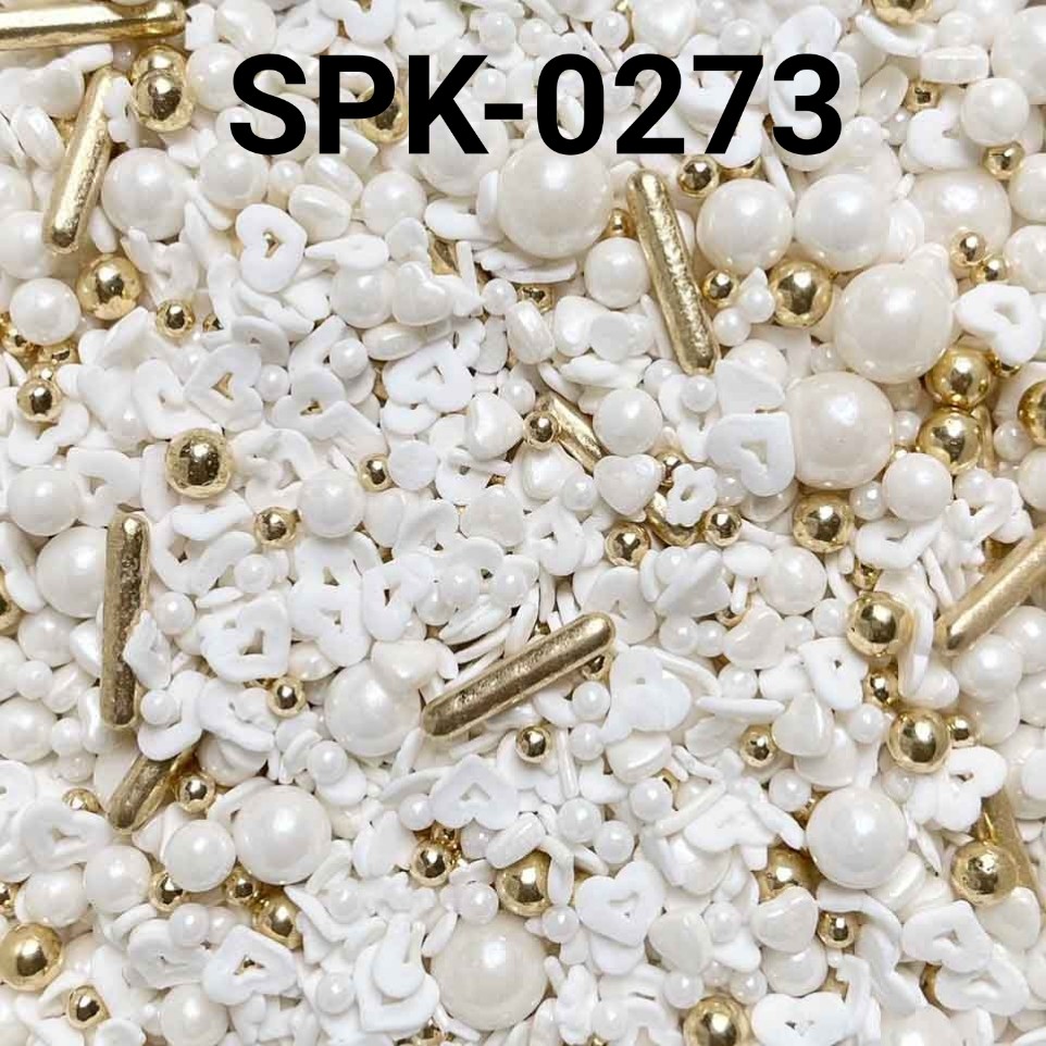 

SPK-0273 Sprinkles sprinkle springkel 1kg putih emas mutiara hati (SPRINKLES)