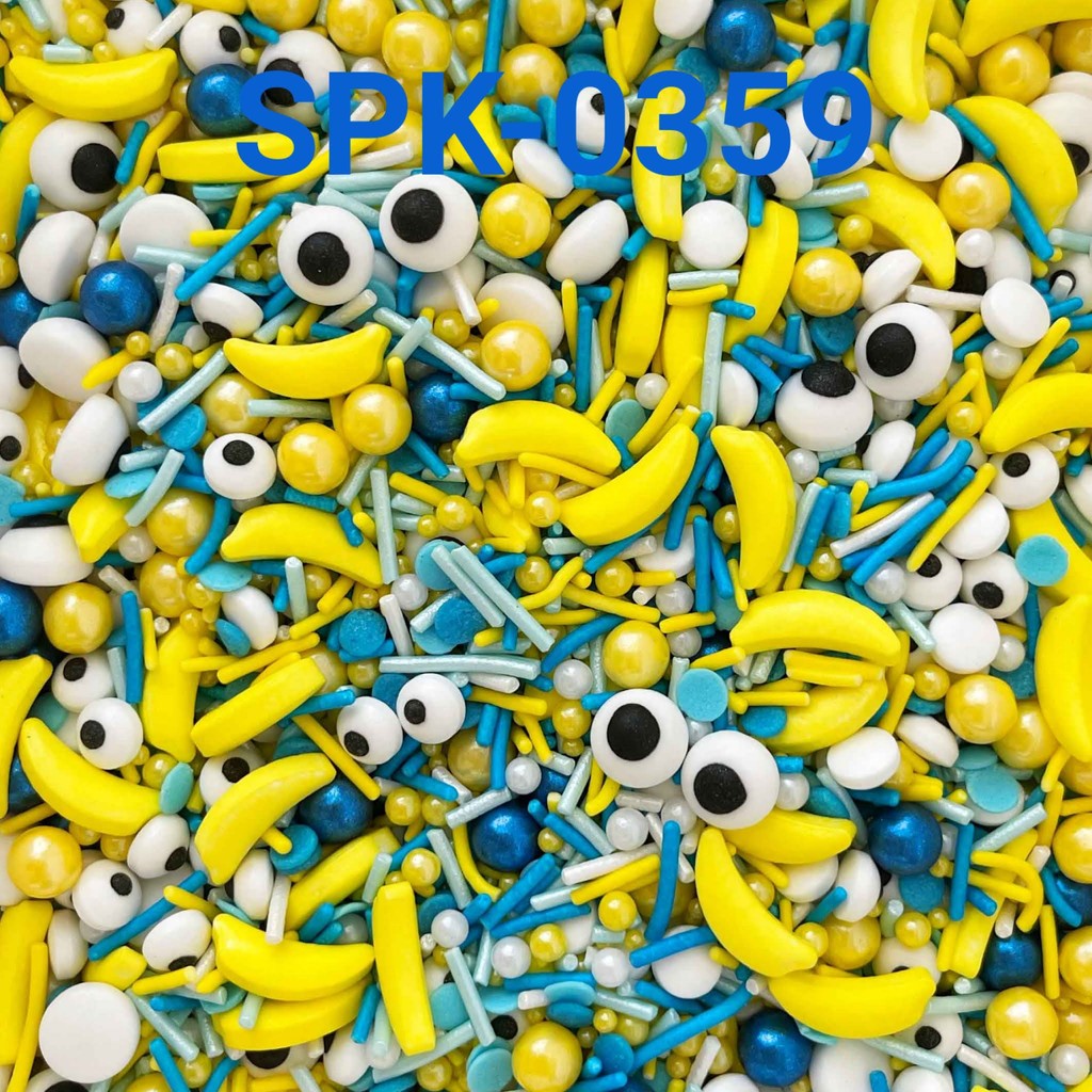 

SPK-0359 Sprinkles sprinkle 1kg buah pisang banana minion (sprinkles)
