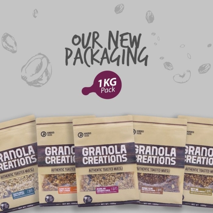 

GRANOLA CREATION 1 KG - PEANUT BUTTER & CHOCOLATE (READY STOCK)
