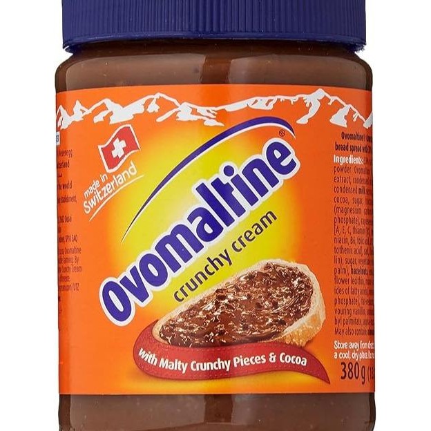 

OVOMALTINE CRUNCHY CREAM / SELAI ROTI COKELAT