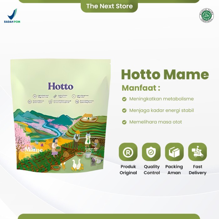 

HOTTO MAME PROTEIN MULTIGRAIN DENGAN EDAMAME