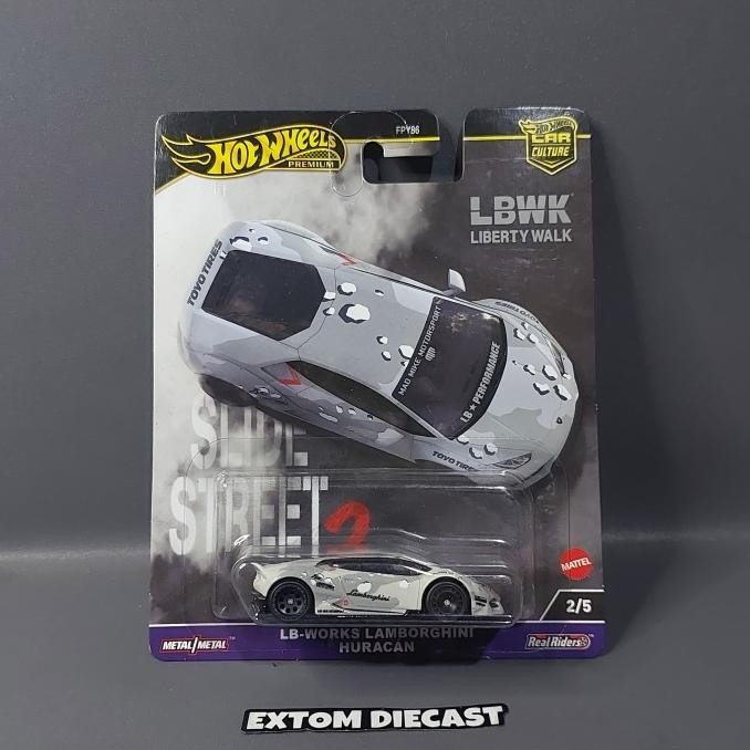 PROMO HOTWHEELS LAMBORGHINI HURACAN LBWK GREY