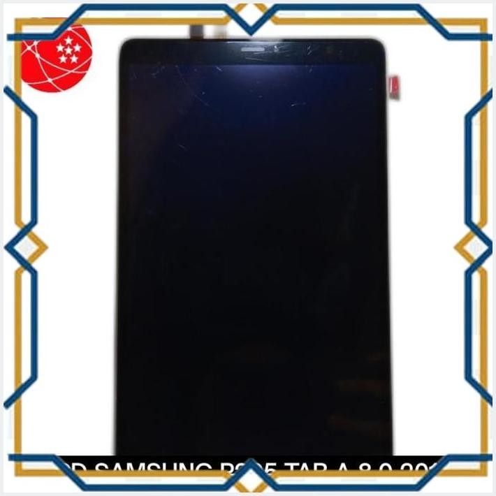 [pet] lcd samsung p205 tab a 8.0 2019 hitam ori + touchscreen