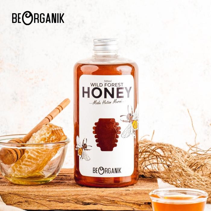 

MADU HUTAN BEORGANIK 500ML - NATURAL RAW FOREST HONEY ASLI