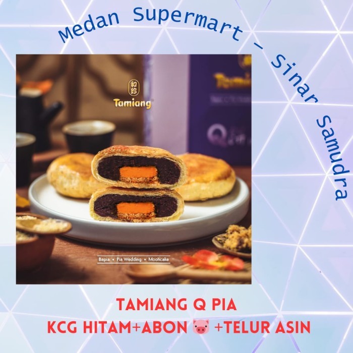 

TAMIANG Q PIA / PORK FLOSS / Tambun Kacang Hitam + Abon + Telur Asin 8