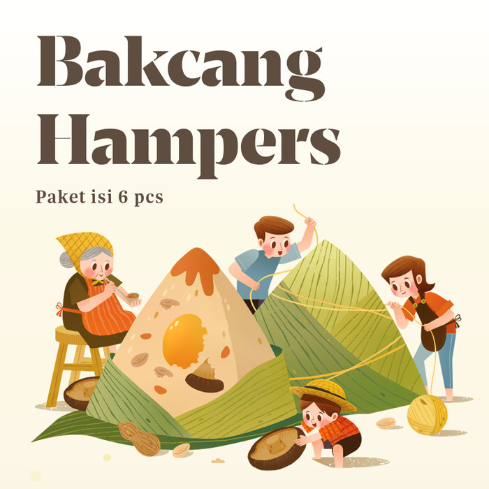 

BAKCANG HAMPERS / PAKET ISI 6 / YEN PAO / HALAL