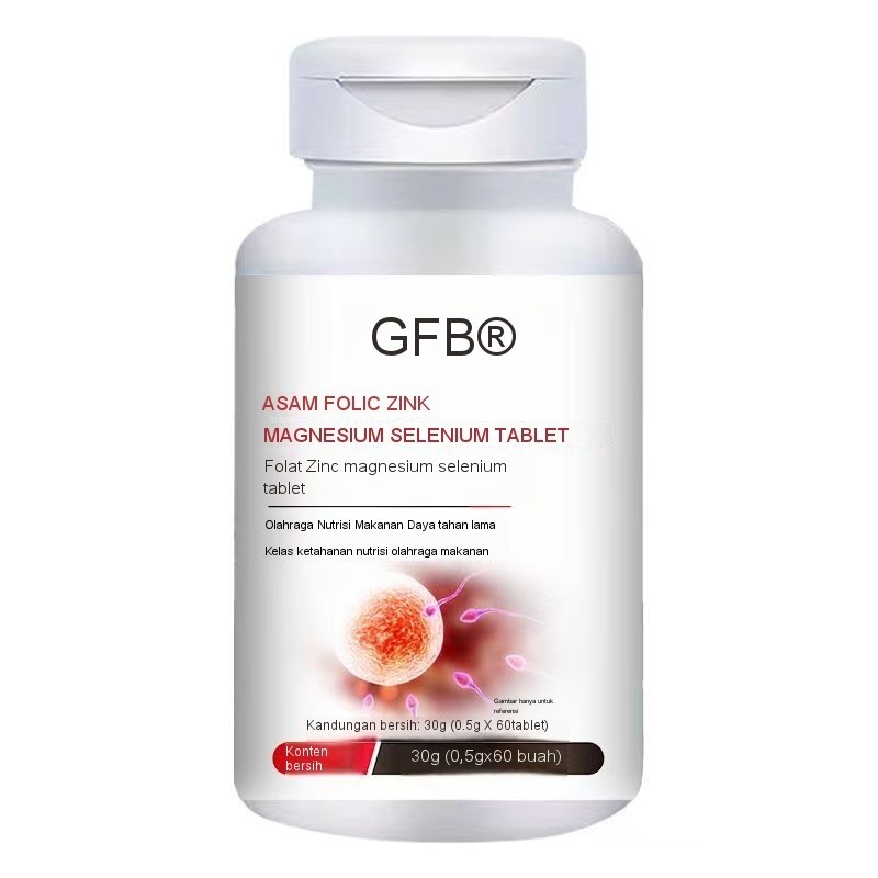 Suplemen Zink dan Asam Folat Persiapan Kehamilan Pria dan Wanita Suplemen Nutrisi Multivitamin