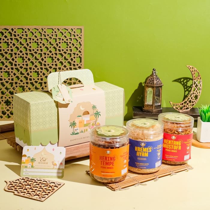 

Terbaru HAMPERS KREMES AYAM ( KREMES AYAM ORIGINAL, KENTANG MUSTOFA PEDAS MANIS, KERING OREK TEMPE)