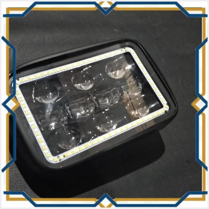 [AMV] HEADLAMP REFLEKTOR LAMPU DEPAN DAYMAKER VESPA PS TV KOTAK LED 10 TITIK