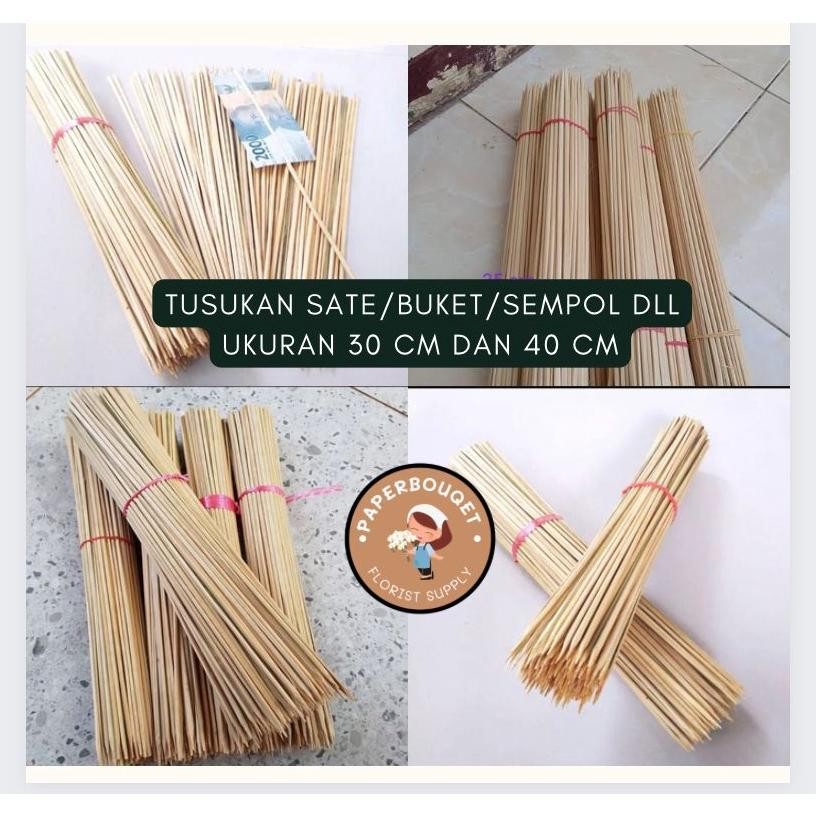 Bisa COD Tusukan Sate / Tusuk Sate / Tusukan Buket / Tusukan Bambu/ Tusukan Uang ||