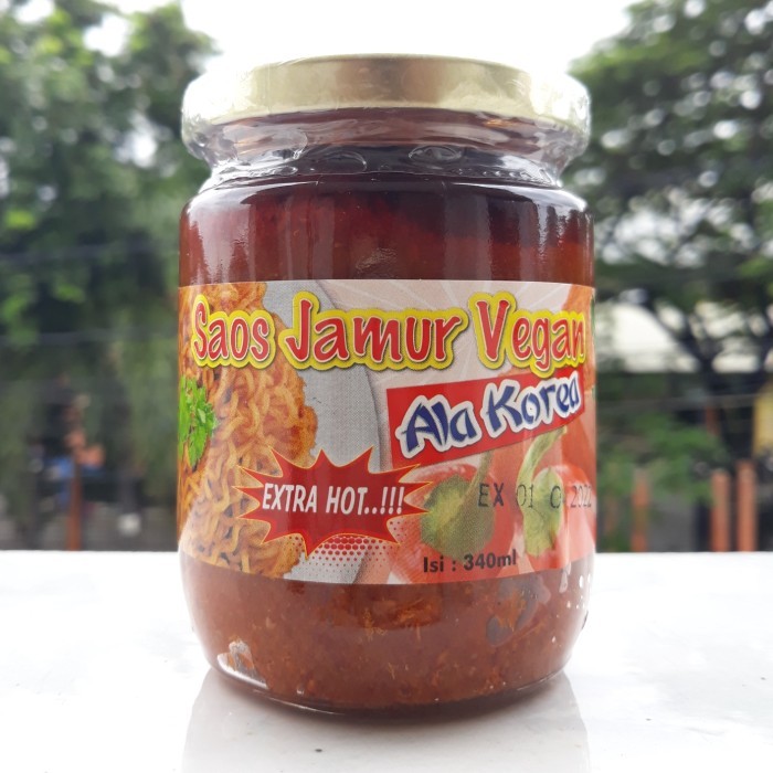 

Ina - Saus - Saos Jamur Ala Korea Rasa Extra Hot Xu Xing Vegan & Vegetarian