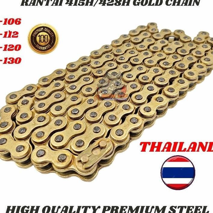 Rante Rantai Gold Ema 428 H 428H Thailand 106 112 120 130 L Thailand