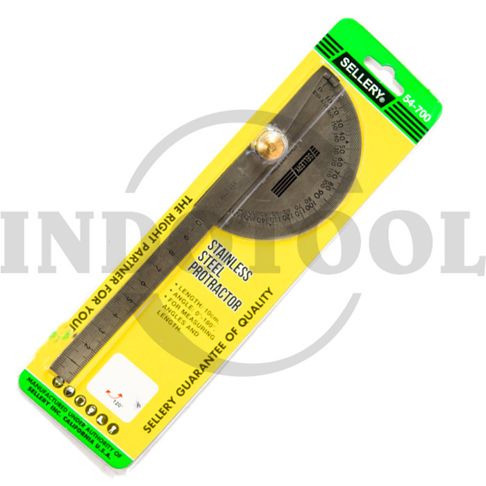 

PROMO! MISTAR / BUSUR DERAJAT / STAINLESS STEEL PROTRACTOR 54-700 SELLERY