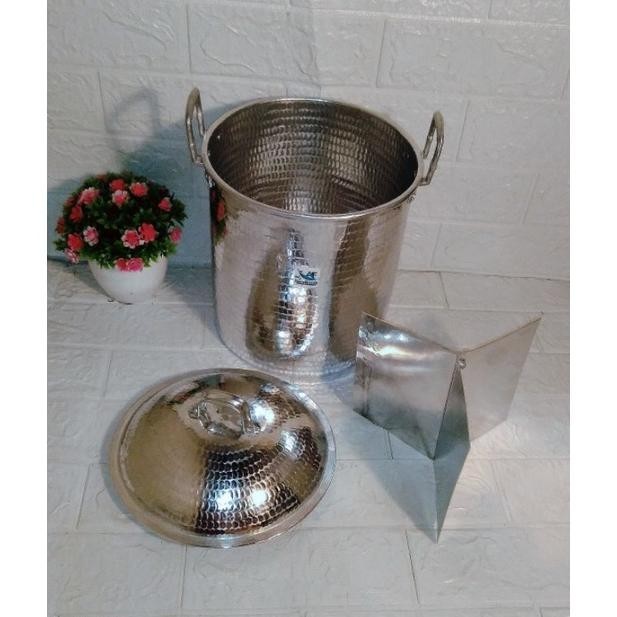Panci Penggorengan Sempol Motif 18 20 22Cm Bahan Tebal