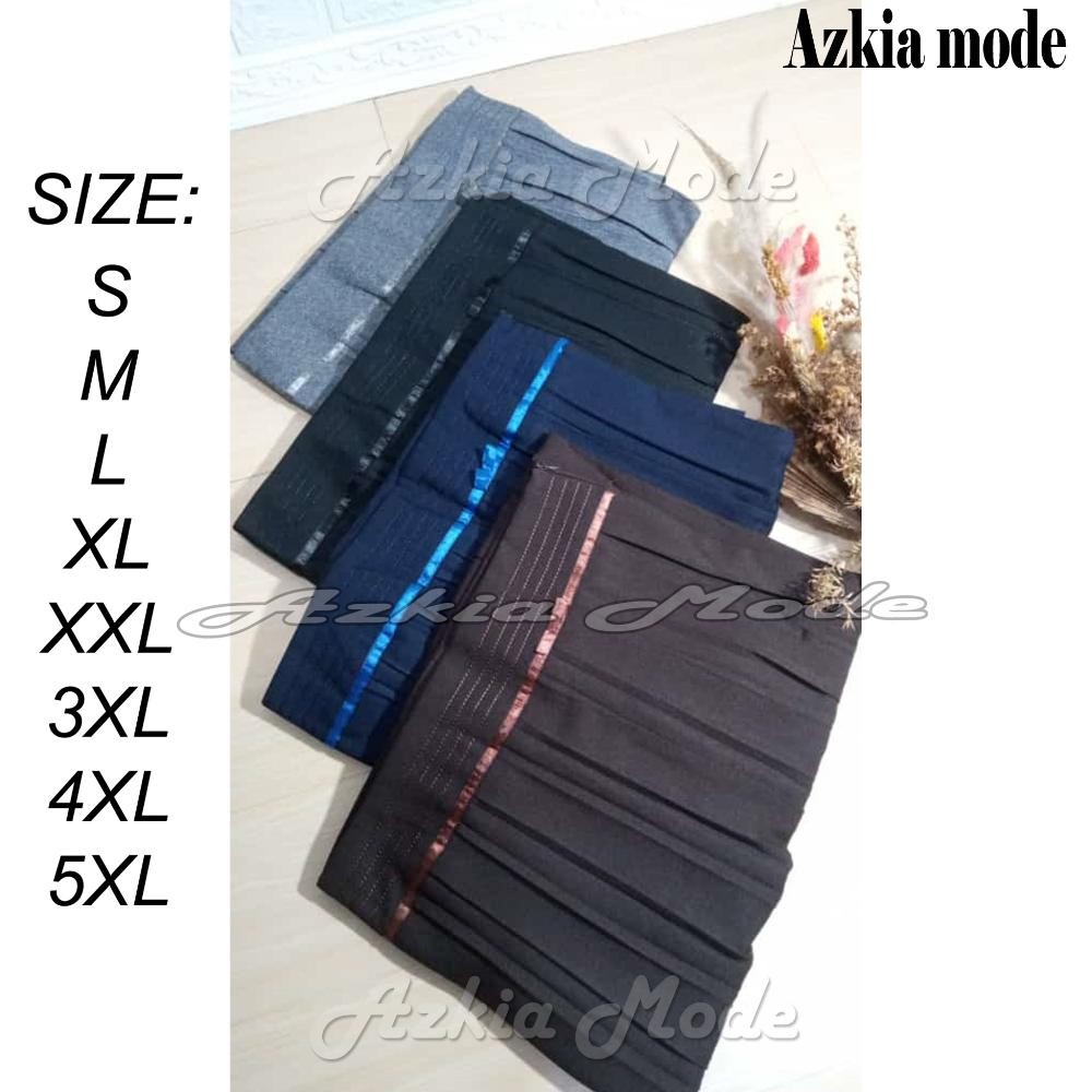 Rok Plisket Premium - Rok Plisket Kerja Panjang  Wanita Terbaru - Rok Plisket Kerja Jumbo