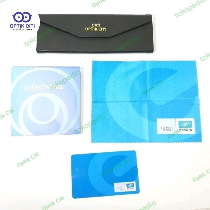 Lensa Kacamata Minus Essilor Elements Night Vision Uv 420 Original