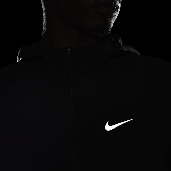 JACKET PRIA NIKE WAVEN HOODIE BLACK ORIGINAL AUTHENTIC HP
