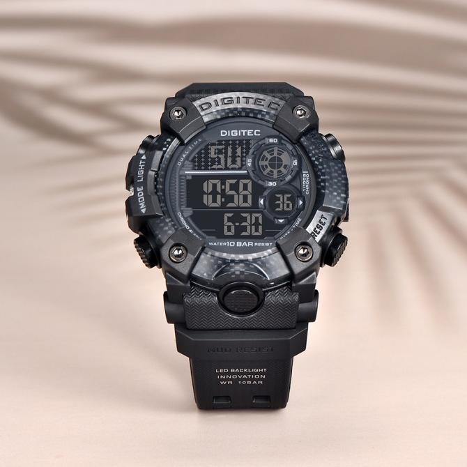 Promo Digitec Dg-5118T Jam Tangan Pria Digital Rubber 5118 Original Dg5118