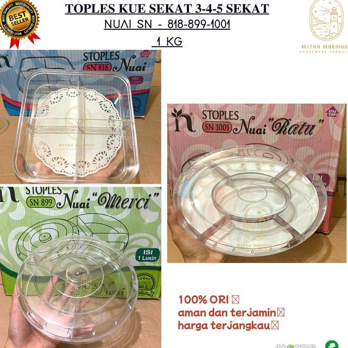 SALE TOPLES KUE KERING BULAT 3-4-5 SEKAT NUAI SN 818 SN 899 SN 1001