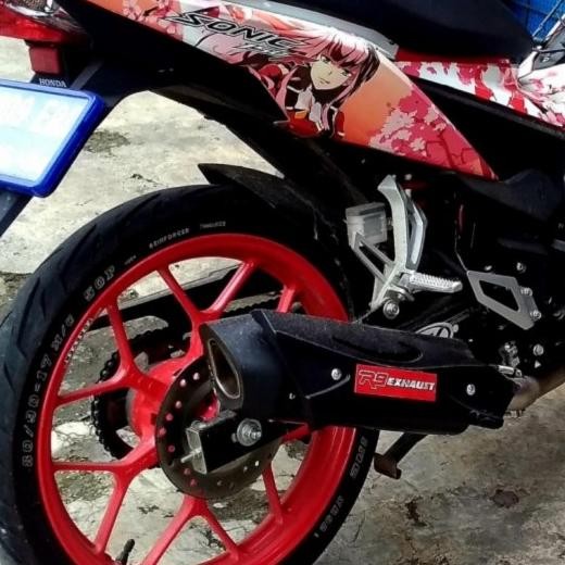 Knalpot R9 Misano MX King, Jupiter MX, Sonic, Supra GTR, Satria Fu Terlaris