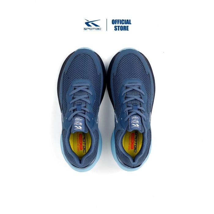 Spotec Running Easton Sepatu Lari Pria Wanita Biru Muda - Biru Muda