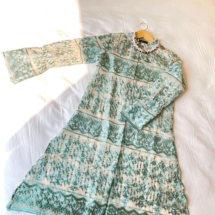 Terlaris Clarissa Outer Organza Premium Cardigan Muslim Wanita