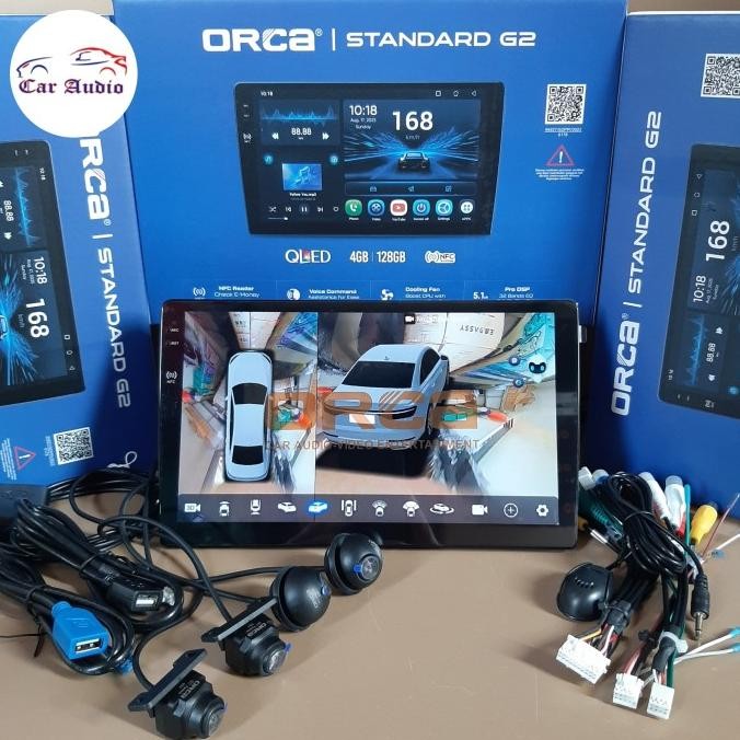 PROMO / Head Unit Android ORCA 9 inch / 10 inch ORCA RAM 4 GB / 128 GB NON COD