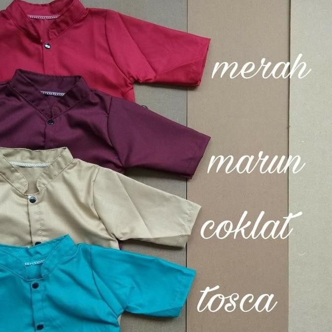 sarkoci bayi baju aqiqah plus peci rajut Koko newborn L83S