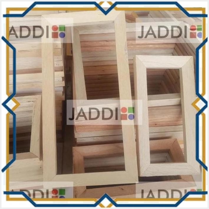 

[TJD] SPANRAM KANVAS 10X10 CM [SIZE KECIL] BINGKAI FRAME KAYU MELUKIS