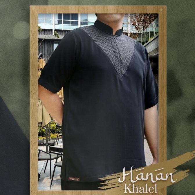 Promo Hanan Koko Jetblack - Pasangan Gamis Isvara - Khadijah Indonesia