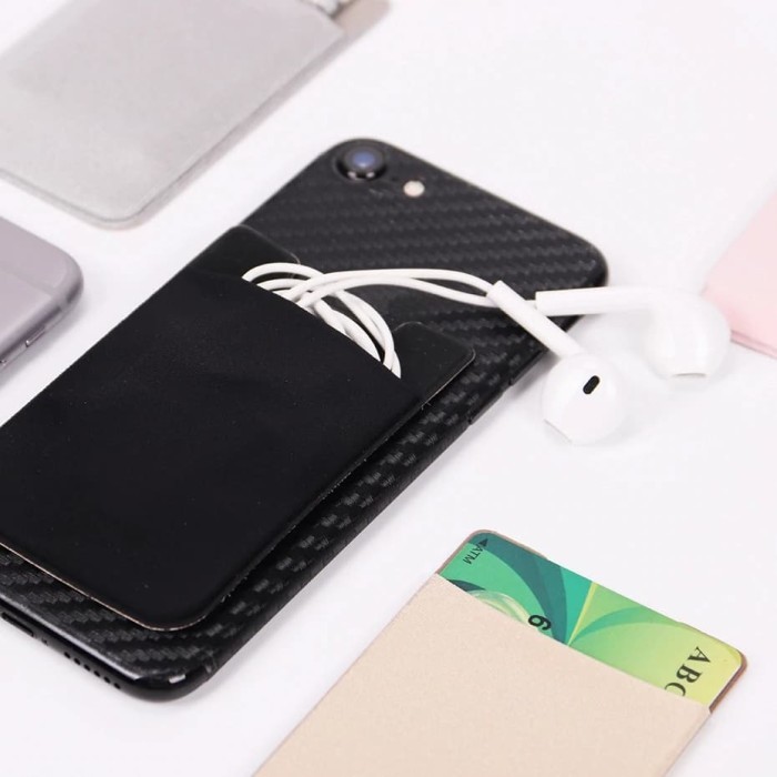 

PHONE CARD HOLDER 3M STICKY HOLDER DOMPET KARTU CARD POCKET KANTONG HP