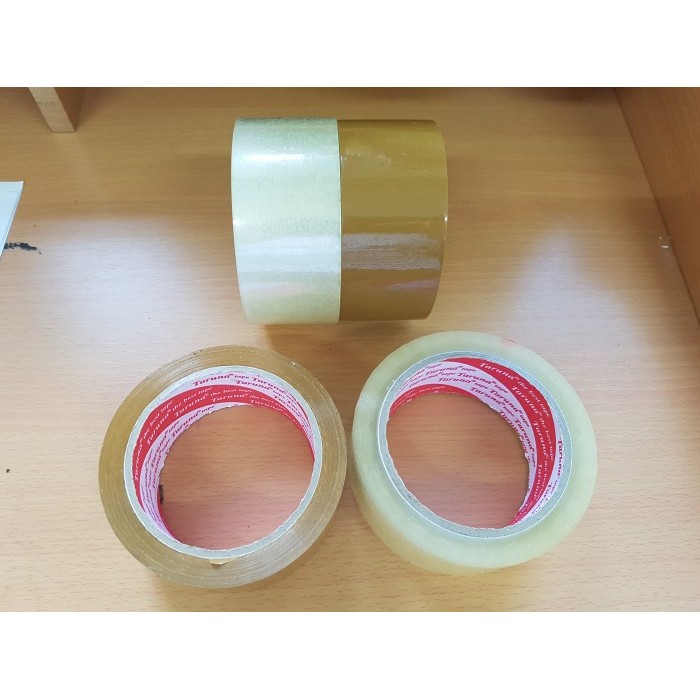 

(DUS CARGO) LAKBAN BENING COKLAT 2 INCH X 80 YARD (70 METER) - SB