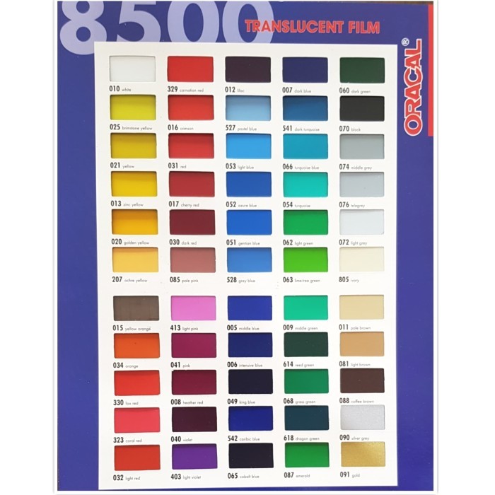 

ORACAL 8500 TRANSLUCENT