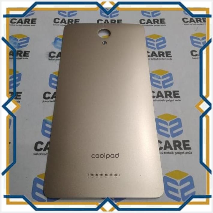 [ezs] back cover coolpad e502 gold ori copotan