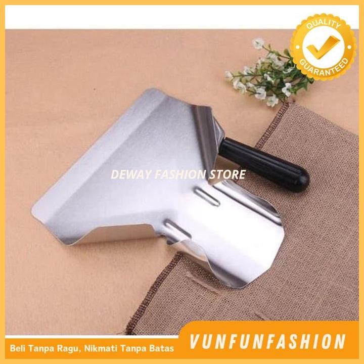 

FRENCH FRIES SCOOP SEKOP SENDOK KENTANG GORENG STAINLESS STEEL DIJAMIN GRATIS ONGKIR