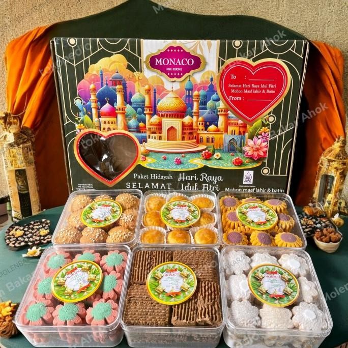 

Best Sales Parcel Kue Kering Lebaran Monaco Hidayah Terbaik