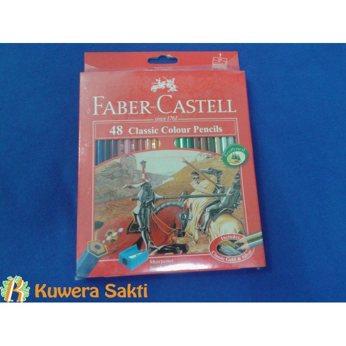

PENSIL WARNA FABER CASTELL 48 WARNA CLASSIC COLOUR