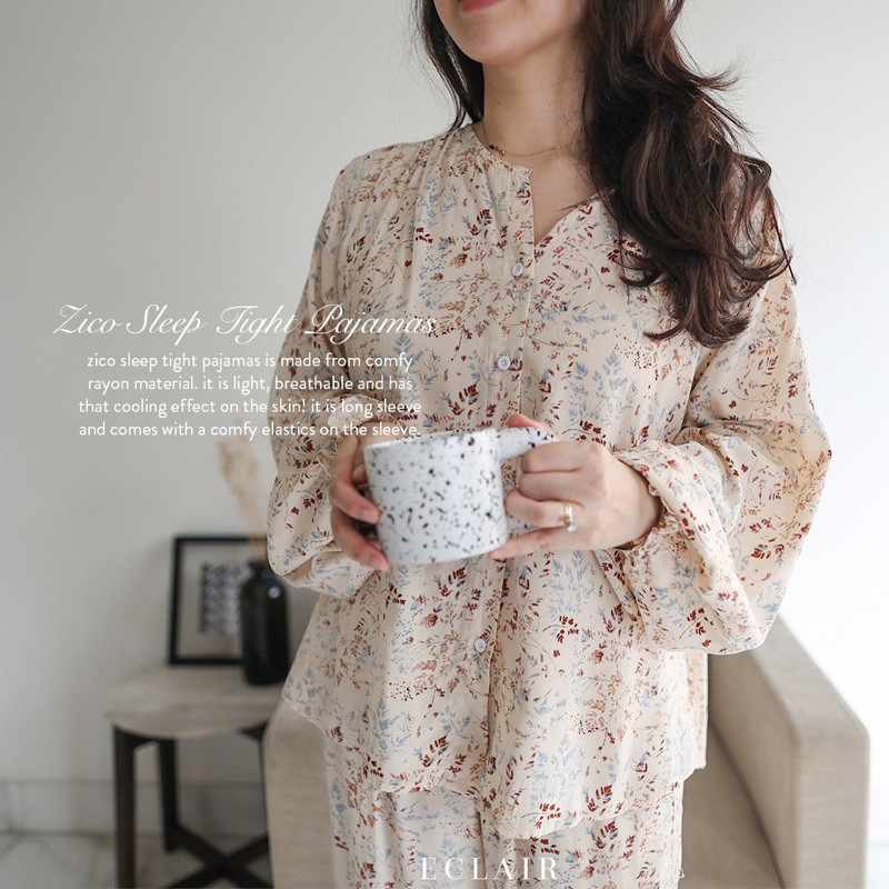 Eclair Sleepwear - (Vol1) Zico Long Sleeves Pajamas