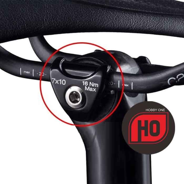 Jual [READY] Bontrager TREK Emonda Seatpost Saddle Clamp 7x10mm Carbon Rail Oval