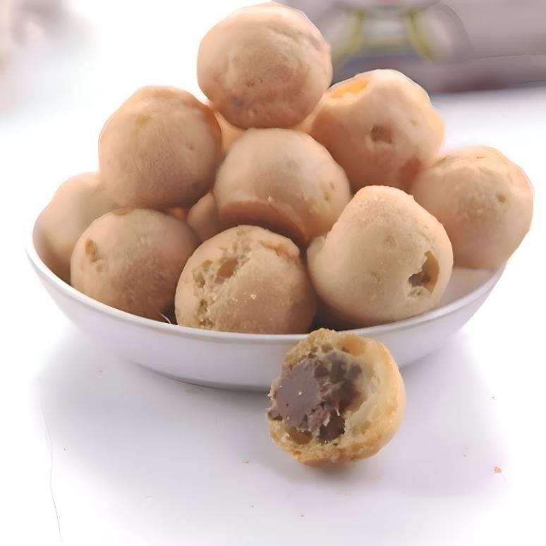 

gd-90 soes coklat 500 gram camilan isi cokelat bisa cod halal Premium