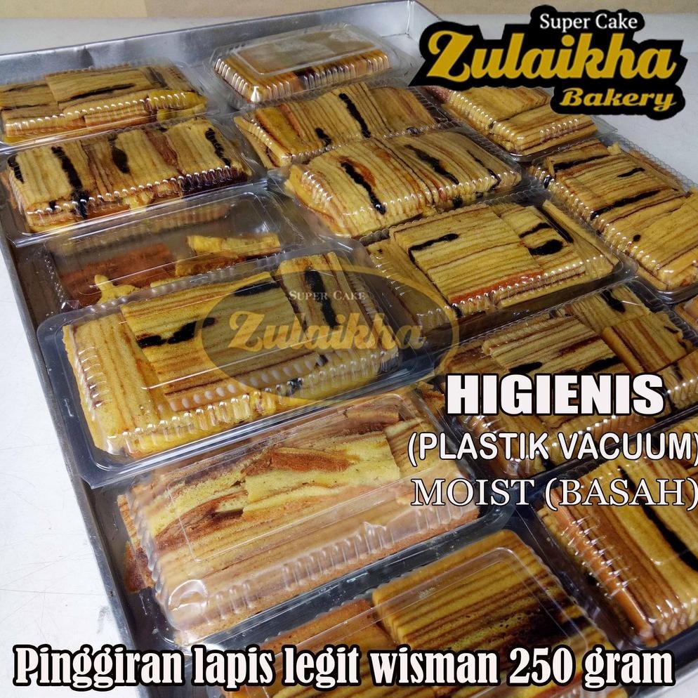

df-8 PINGGIRAN KUE LAPIS LEGIT WISMAN 250 GRAM Terlaris
