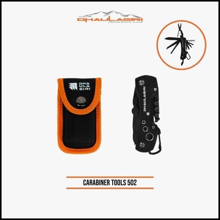 Survival Kit Multifungsi Carabiner Tools 502 Dhaulagiri Multitools