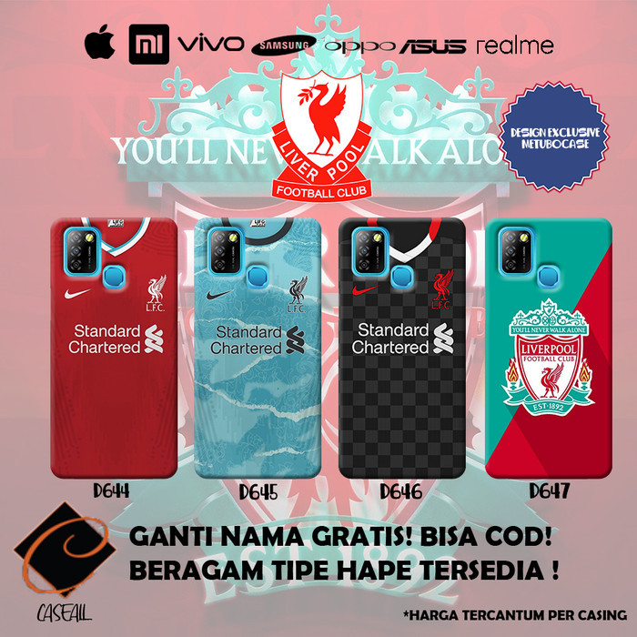 BERMUTU Case Casing Liverpool SEMUA TIPE HP Oppo Vivo dan tipe