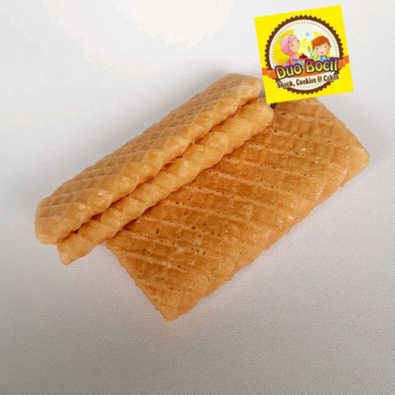 

Sale! Kue Dompet Semprong Manis 1 Kg - Duo Bocil Snack Premium