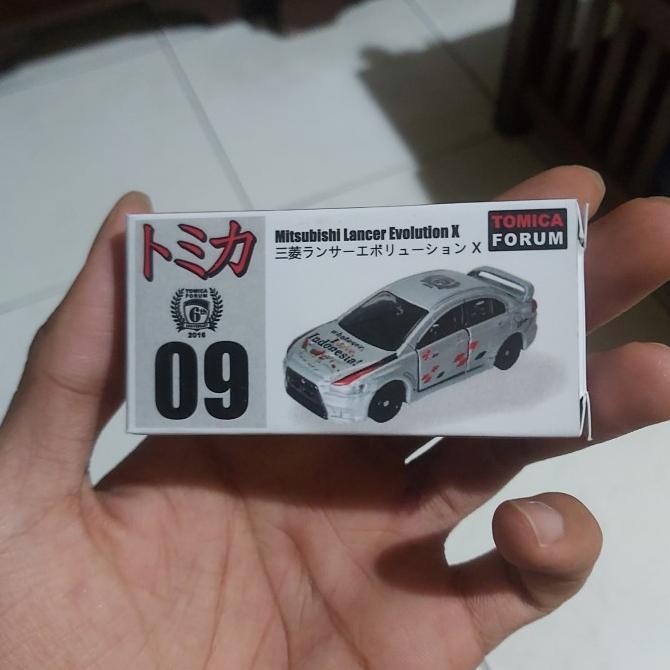 Tomica Forum Mitsubishi Lancer Evo X Hot Toys Custom