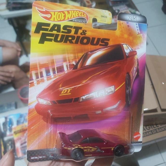 Hot Wheels Premium Car Fast Furious Nissan 240sx Silvia S14 2022