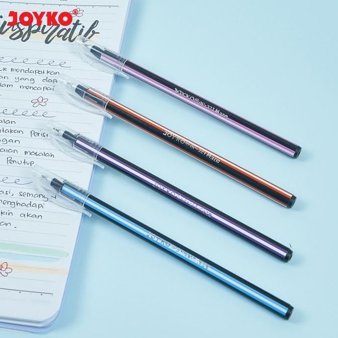 

Ball Pen Pulpen Pena Joyko BP-327 Maze 0.7 mm 1 Box 12 Pcs